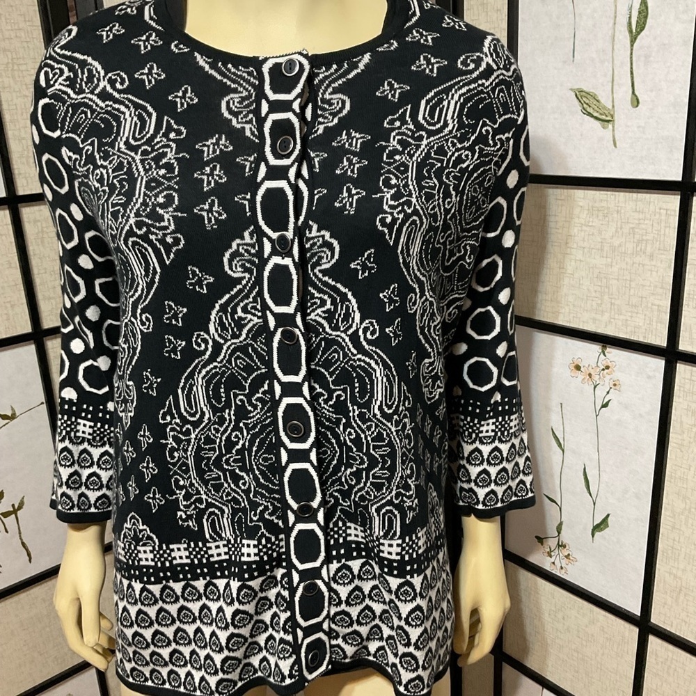 ISAAC Mizrahi Cardigan Sweater